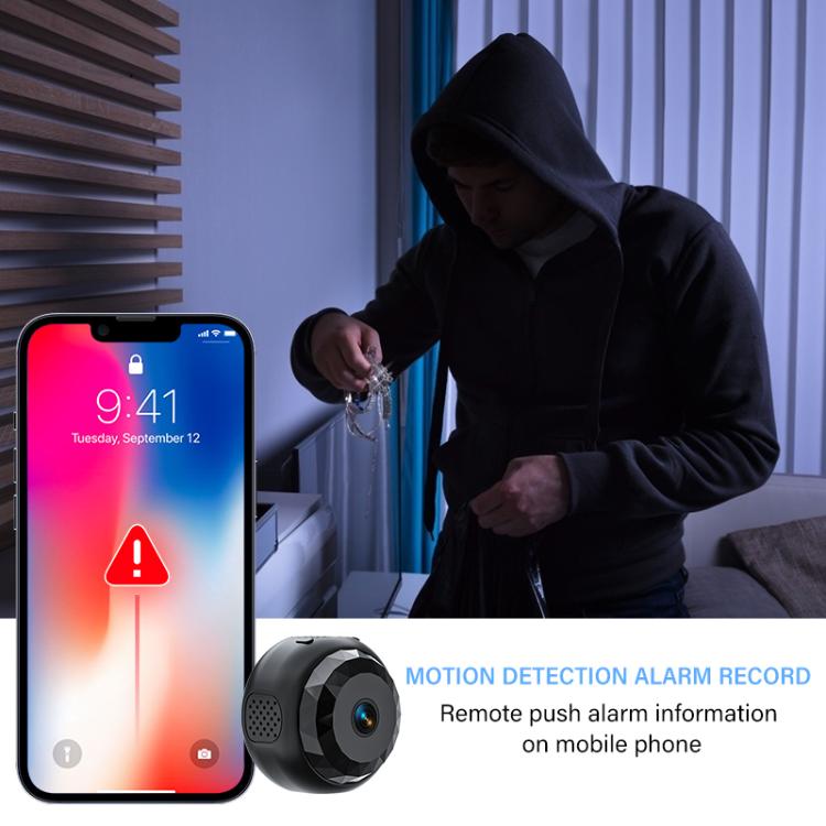 Mini cámara WiFi A13 1080P HD compatible con detección de movimiento