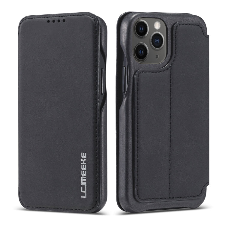 LC.IMEEKE Hon Ancient Series Estuche de cuero con tapa horizontal con soporte y ranura para tarjeta, For iPhone 12 mini, For iPhone 12 / 12 Pro, For iPhone 12 Pro Max