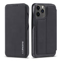 LC.IMEEKE Hon Ancient Series Estuche de cuero con tapa horizontal con soporte y ranura para tarjeta, For iPhone 12 mini, For iPhone 12 / 12 Pro, For iPhone 12 Pro Max