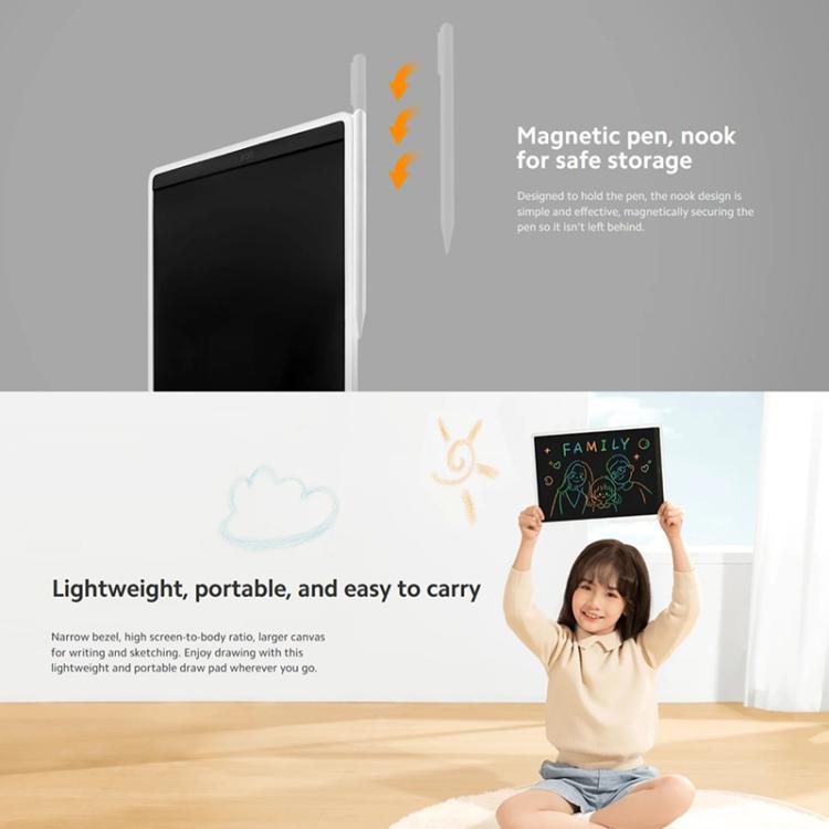 Pizarra pequeña LCD para niños Xiaomi Mijia Edición colorida, 13.5 inch, 10 inch