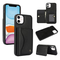 Funda de cuero para teléfono con tarjetero y tapa horizontal AwQuer, For iPhone 11, For iPhone 11 Pro, For iPhone X / XS, For iPhone XR, For iPhone XS Max, For iPhone 7 Plus / 8 Plus