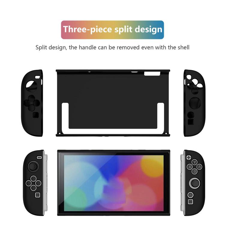 Estuche protector desmontable con patrón en X y soporte, For Nintendo Switch 2