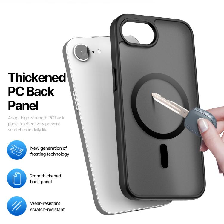 Funda híbrida para teléfono de TPU y PC con MagSafe de la serie Yind de DUX DUCIS, For iPhone 17e / 16e