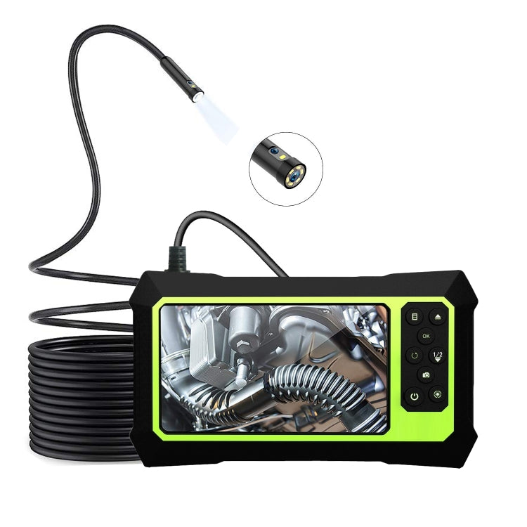 8mm 1080P IP68 Impermeable Pantalla de 4.3 pulgadas Cámara dual Endoscopio digital, 5m, 2m