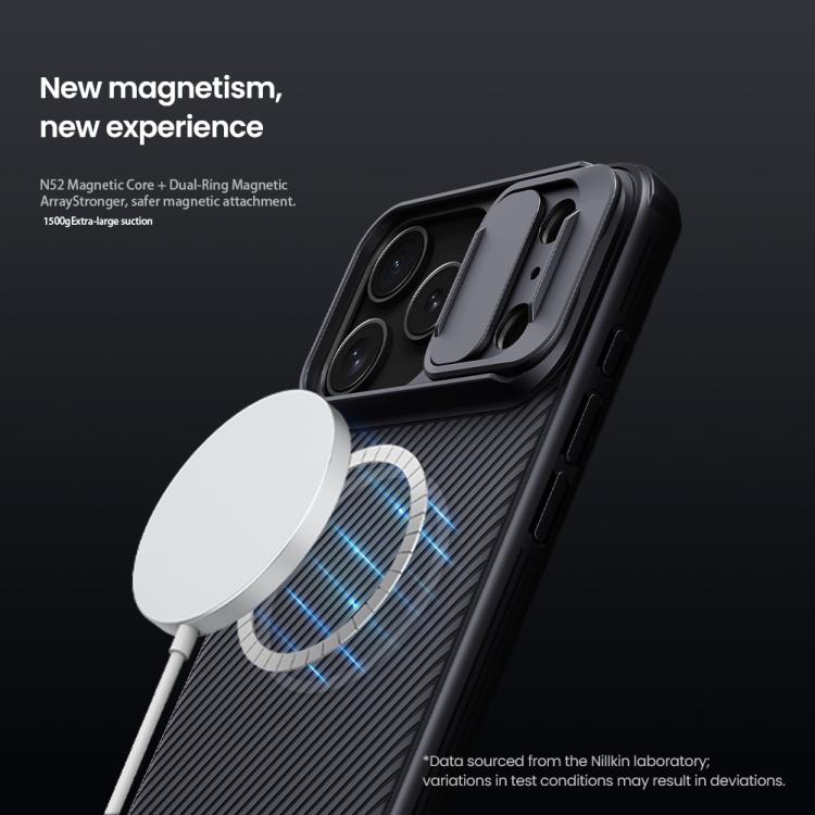 Funda magnética para PC NILLKIN CamShield Pro, For iPhone 17e / 16e, For iPhone 17 Pro Max, For iPhone 17 Pro, For iPhone 17, For iPhone Air