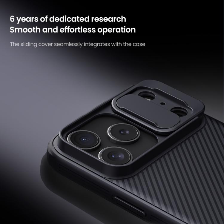 Funda magnética para PC NILLKIN CamShield Pro, For iPhone 17e / 16e, For iPhone 17 Pro Max, For iPhone 17 Pro, For iPhone 17, For iPhone Air