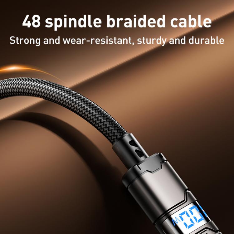 Cable de datos REMAX C01-AL 3A USB a nailon trenzado de 8 pines, longitud: 1,2 m, USB to 8 Pin
