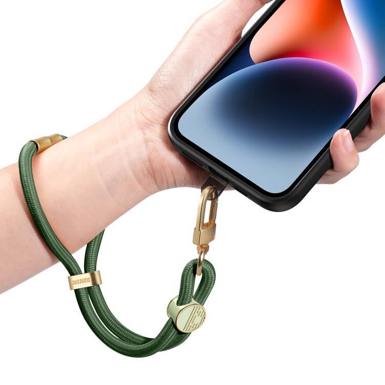 Cordón ajustable para teléfono corto con diseño de mosaico de la serie Garden de DUX DUCIS