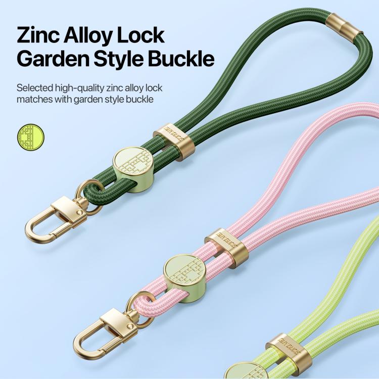 Cordón ajustable para teléfono corto con diseño de mosaico de la serie Garden de DUX DUCIS