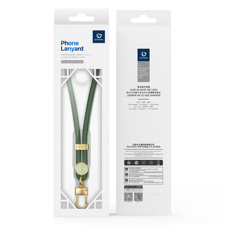 Cordón ajustable para teléfono corto con diseño de mosaico de la serie Garden de DUX DUCIS