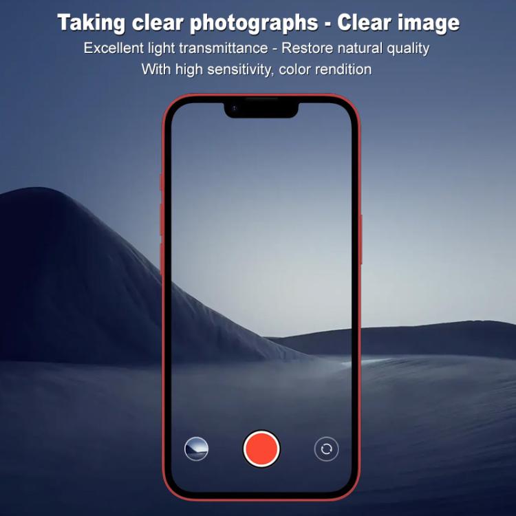 Película de lente de cristal para cámara trasera integrada de alta definición IMAK, diseño de ojo negro, For iPhone 16e / 17e, For iPhone 17 Pro Max, For iPhone 17 Pro, For iPhone 17, For iPhone Air
