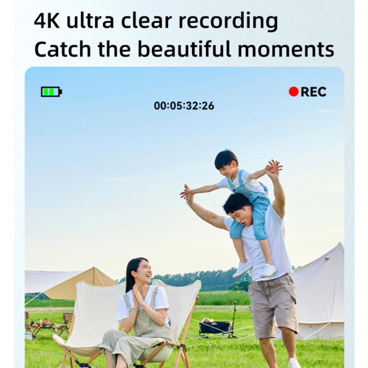 Cámara digital DC15 de 2,4 pulgadas con zoom 18X, vídeo 4K HD y grabación de 64 MP