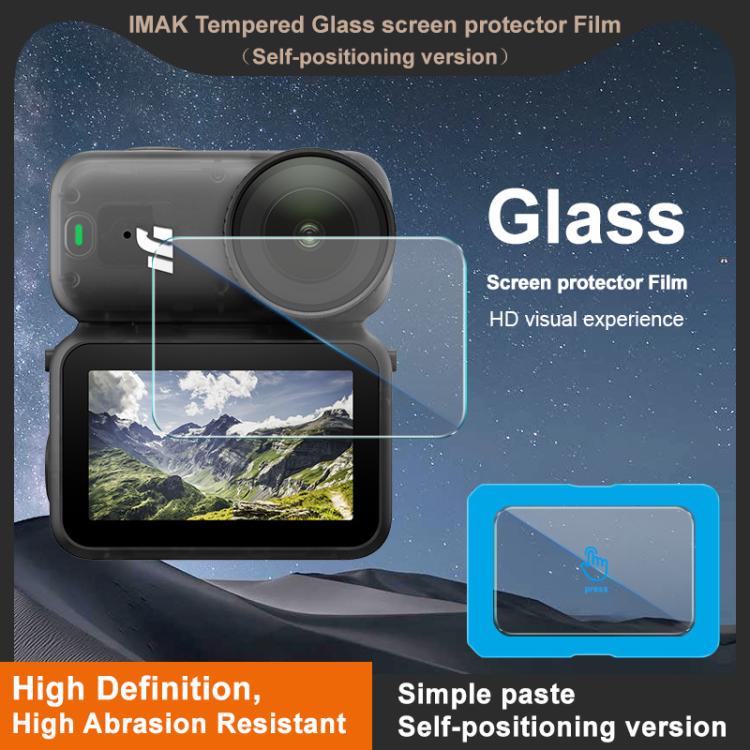 Película de vidrio templado imak para reloj, versión autoposicionable, For DJI Osmo Nano, For DJI Osmo 360, For DJI Osmo Pocket 3