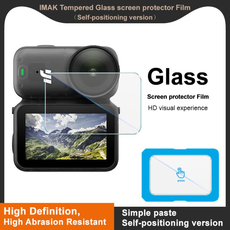 Película de vidrio templado imak para reloj, versión autoposicionable, For DJI Osmo Nano, For DJI Osmo 360, For DJI Osmo Pocket 3
