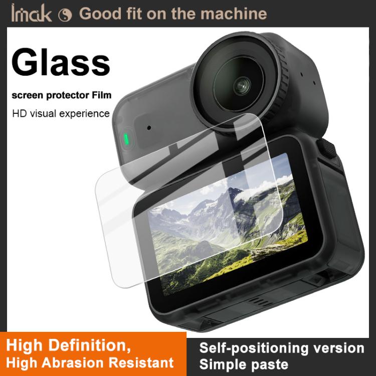 Película de vidrio templado imak para reloj, versión autoposicionable, For DJI Osmo Nano, For DJI Osmo 360, For DJI Osmo Pocket 3