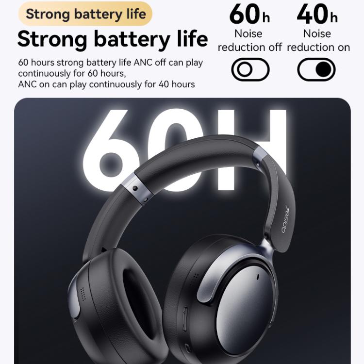 Auriculares Bluetooth híbridos Yesido EP07 con doble alimentación y cancelación de ruido ANC, EP07