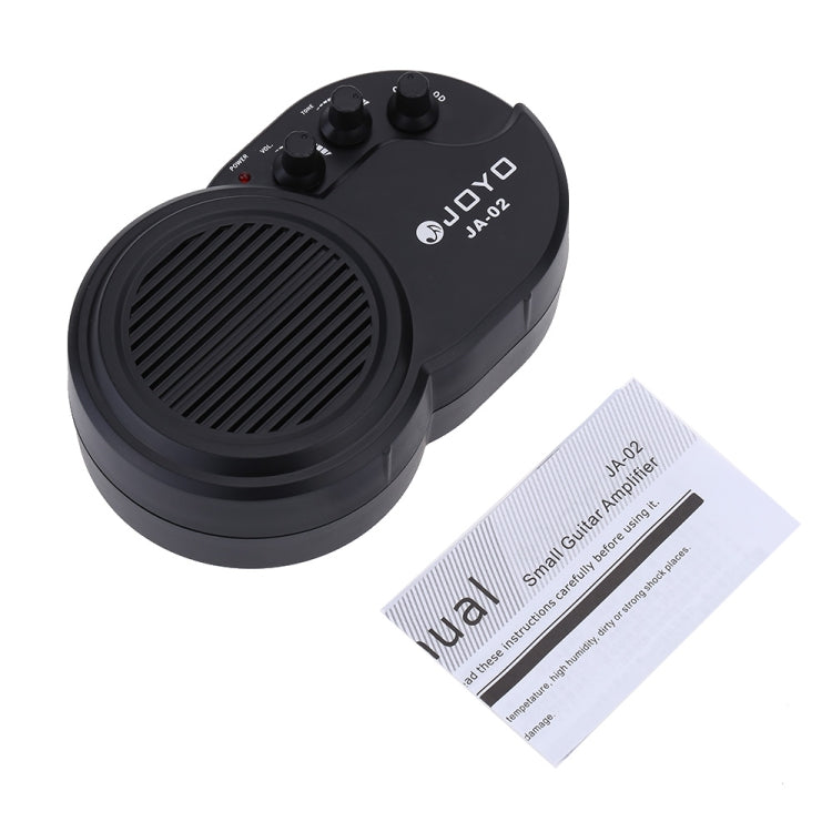 JOYO JA-02 3W amplificador de guitarra Mini amplificador de guitarra eléctrica altavoz con Control de distorsión de tono de volumen, JA-02