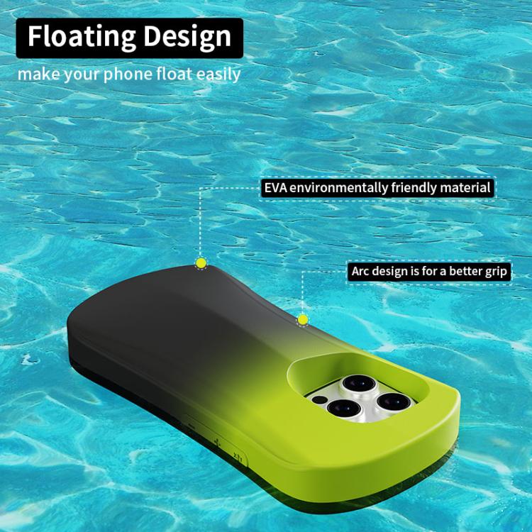 Funda curva EVA para teléfono YOYOISLES Ocean Series, For iPhone 16 Pro Max, For iPhone 16 Pro, For iPhone 16