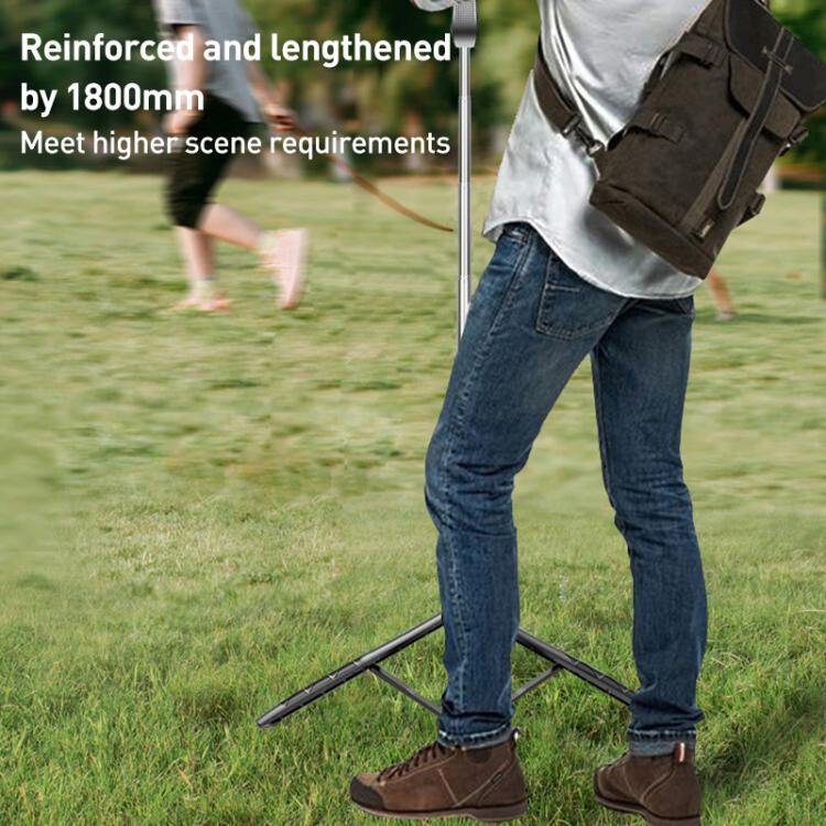 Palo selfie Bluetooth Lenovo Thinkplus H18L Premium de aleación de aluminio, 1,8 m