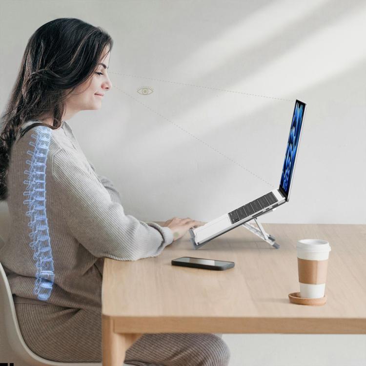 Soporte plegable portátil para portátil LS-001 con mayor disipación de calor