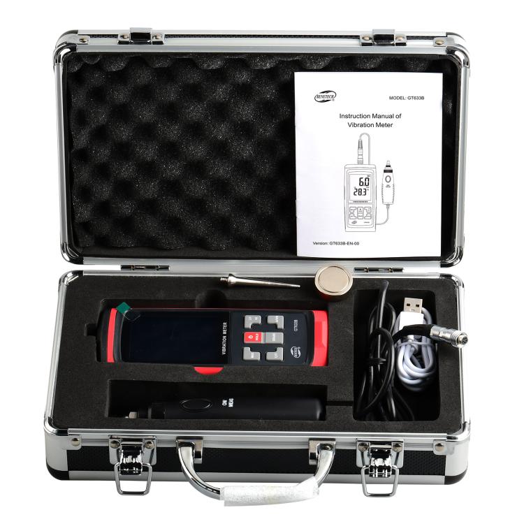 Probador de vibraciones de motor portátil BENETECH GT633B, GT633B