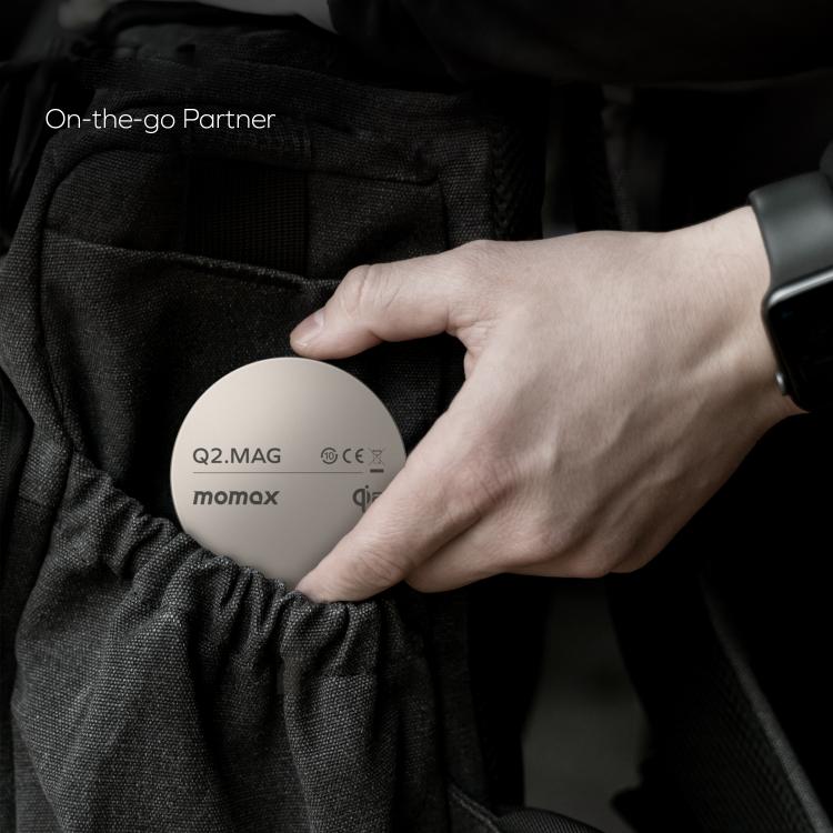 Cargador inalámbrico magnético portátil Qi2 MOMAX UD32L Q2.Mag de 15 W, UD32L