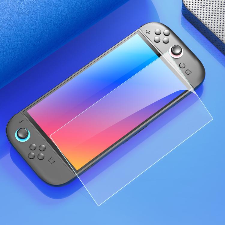 Protector de pantalla de cristal templado DUX DUCIS HD Full Screen con posicionador, For Nintendo Switch 2