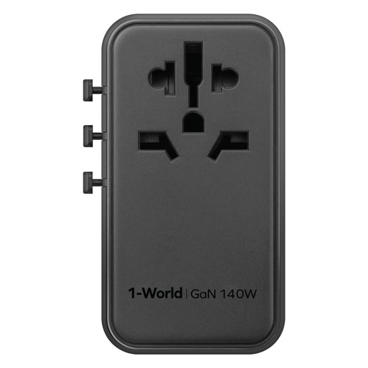 Enchufe de carga rápida global MOMAX UA16 1-World PD140W GaN para viajes., UA16