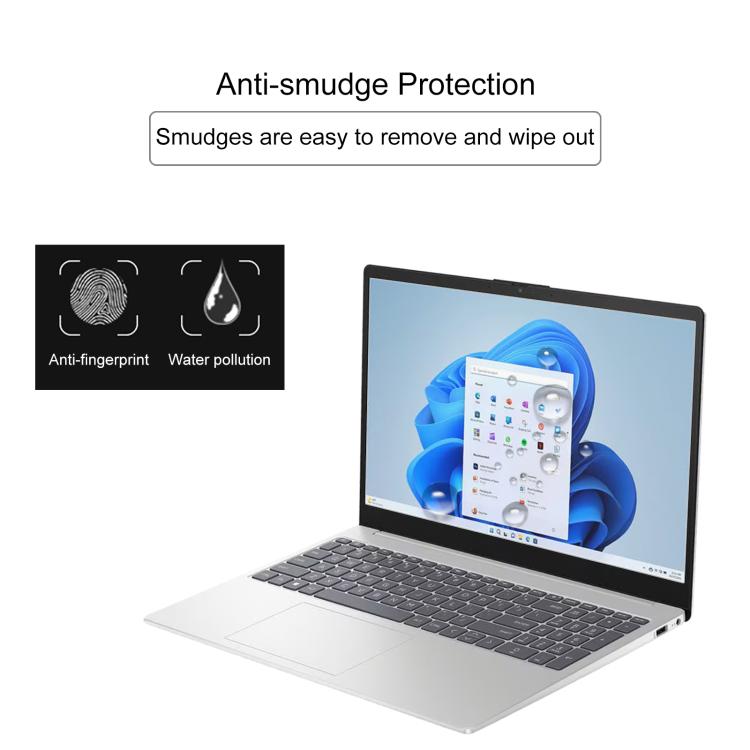 2 láminas de vidrio templado a prueba de explosiones de 9H y 0,3 mm, For HP 15-FD 15.6, For HP Pavilion Aero 13-BG13.3, For HP Chromebook 14A 14