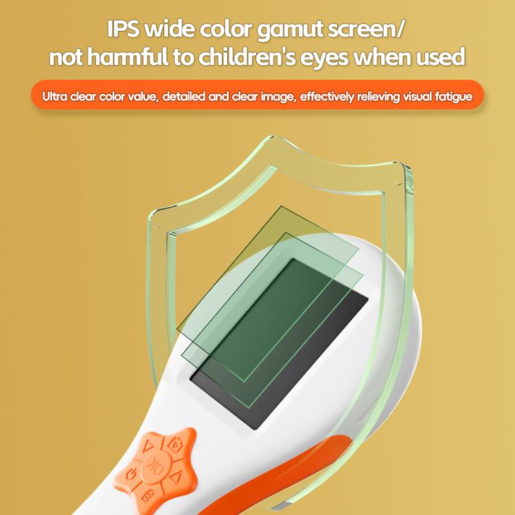 Microscopio digital portátil para niños con pantalla IPS de 2 pulgadas y aumento de 500X., T56, T57
