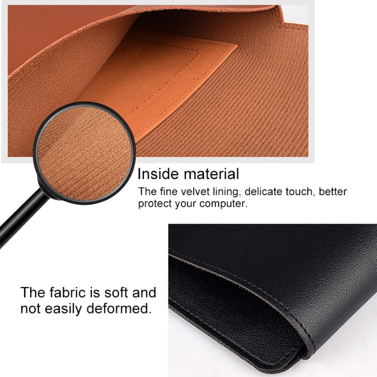 Funda de cuero con funda PU05 Bolsa de transporte, for 13.3 inch Laptop, for 14.1 inch Laptop, for 15.4 inch Laptop