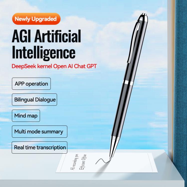Lápiz grabador de voz inteligente con IA JNN Q90A compatible con control por aplicación, 8GB, 16GB, 32GB, 64GB, 128GB