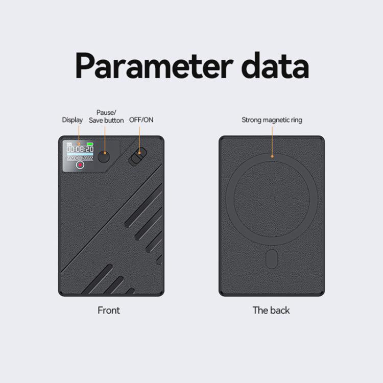 Grabadora magnética inteligente JNN A5 con pantalla OLED y soporte para control por aplicación., 8GB, 16GB, 32GB, 64GB, 128GB