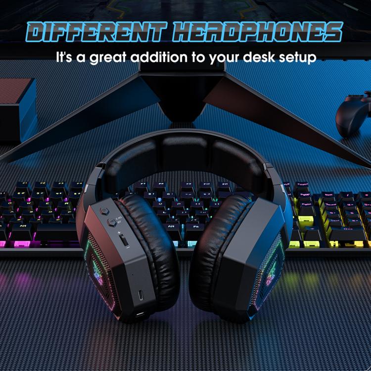 Auriculares para juegos de eSports con cable, Bluetooth 2.4G y triple modo ONIKUMA GT806, GT806