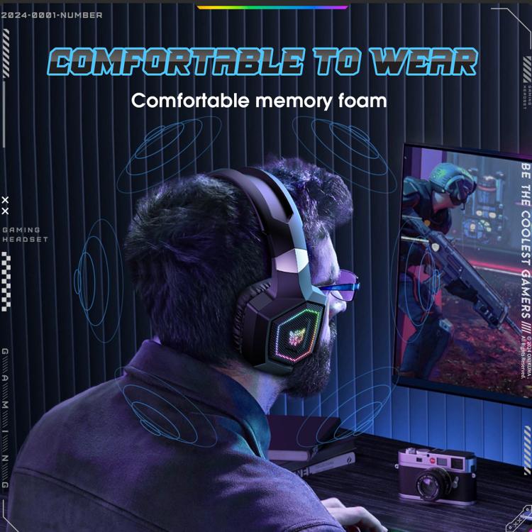 Auriculares para juegos de eSports con cable, Bluetooth 2.4G y triple modo ONIKUMA GT806, GT806