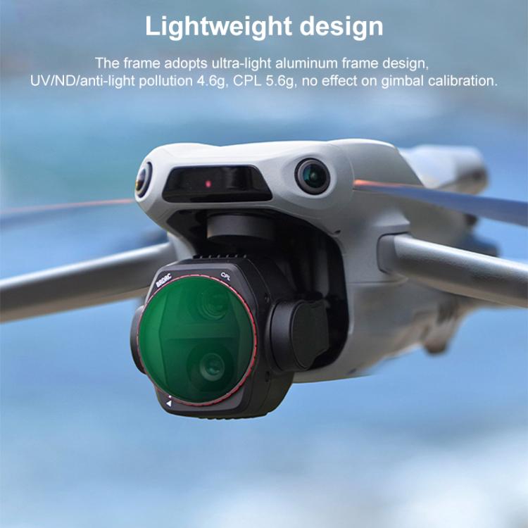 Filtro para lente de cámara BRDRC para DJI Air 3S, UV, CPL, ND8, ND16, ND32, ND64, NIGHT, 3 in 1 CPL UV ND16, 4 in 1 CPL ND16-64, 6 in 1 ND8-64 UV CPL