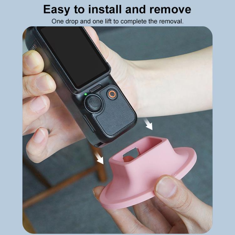 Soporte de base de escritorio de silicona BRDRC, For DJI OSMO Pocket 3