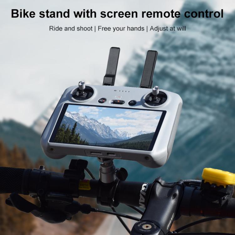 Adaptador de control remoto para drones BRDRC con base y soporte para bicicleta, For DJI RC / RC 2