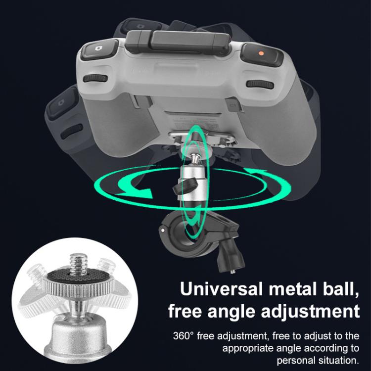 Adaptador de control remoto para drones BRDRC con base y soporte para bicicleta, For DJI RC / RC 2