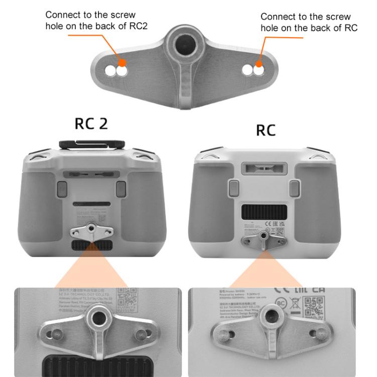 Adaptador de control remoto para drones BRDRC con base y soporte para bicicleta, For DJI RC / RC 2