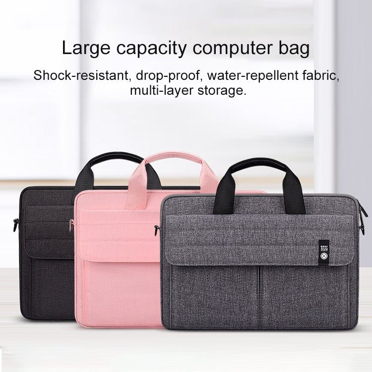 Maletín de mano ST08 Bolsa de almacenamiento con correa para el hombro, for 13.3 inch Laptop, for 14.1 inch Laptop, for 15.4 inch Laptop, for 15.6 inch Laptop
