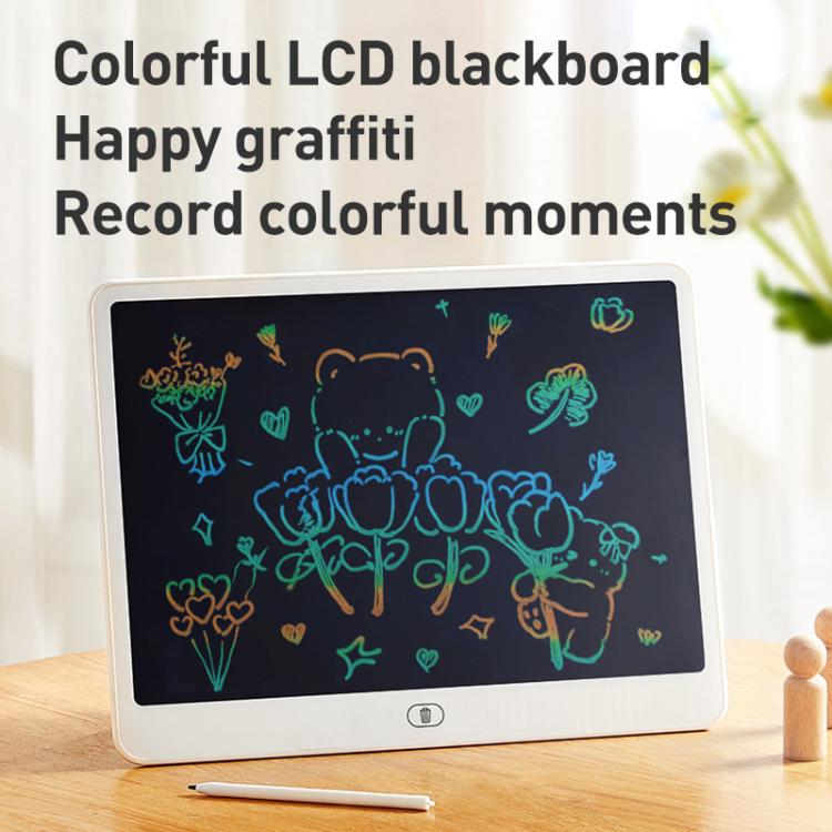 Tableta de escritura LCD para niños con pantalla a color y pizarra de dibujo., 11 inch White, 13 inch Blue, 13 inch Pink, 13 inch Black, 16 inch White, 16 inch Pink, 16 inch Black, 16 inch Blue, 16 inch Vertical Pink, 16 inch Vertical Black            ...