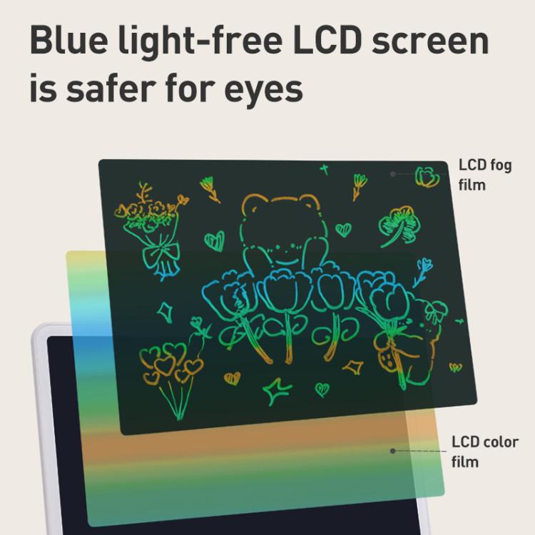 Tableta de escritura LCD para niños con pantalla a color y pizarra de dibujo., 11 inch White, 13 inch Blue, 13 inch Pink, 13 inch Black, 16 inch White, 16 inch Pink, 16 inch Black, 16 inch Blue, 16 inch Vertical Pink, 16 inch Vertical Black            ...