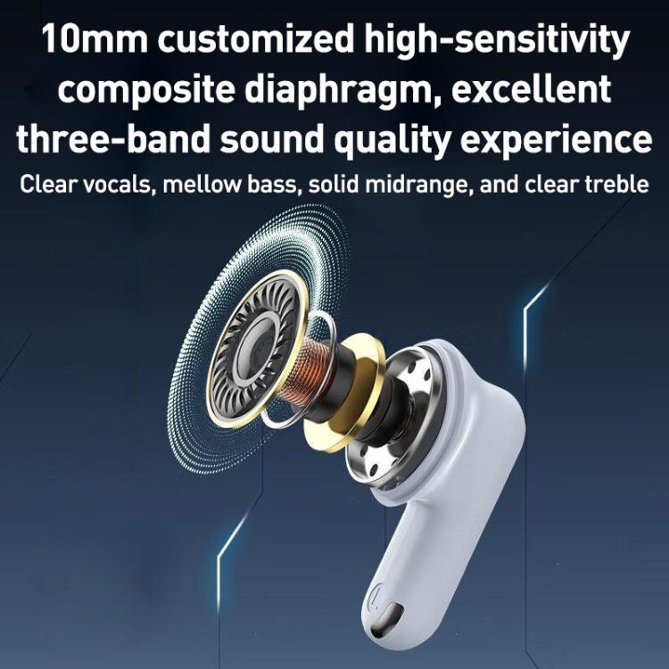 Auriculares inalámbricos Bluetooth Langsdom TG12 ENC con cancelación de ruido.