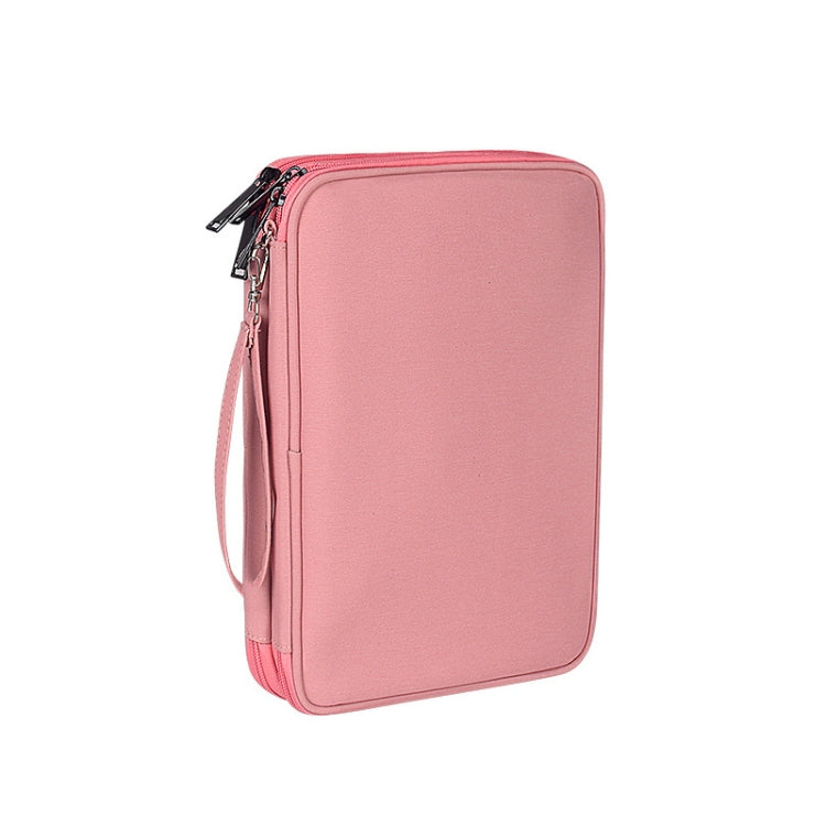 SM01 Multifunción Impermeable Cable de datos de doble capa Auricular U Disco Accesorios digitales Bolsa de almacenamiento, Tamaño: S, Size: S(Pink), Size: S(Black)