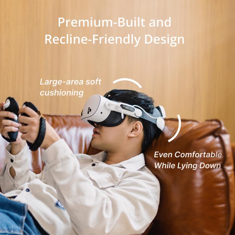 BOBOVR E3 Pro para Meta Quest 3S / 3 VR, correa para la cabeza con batería B100., E3 Pro