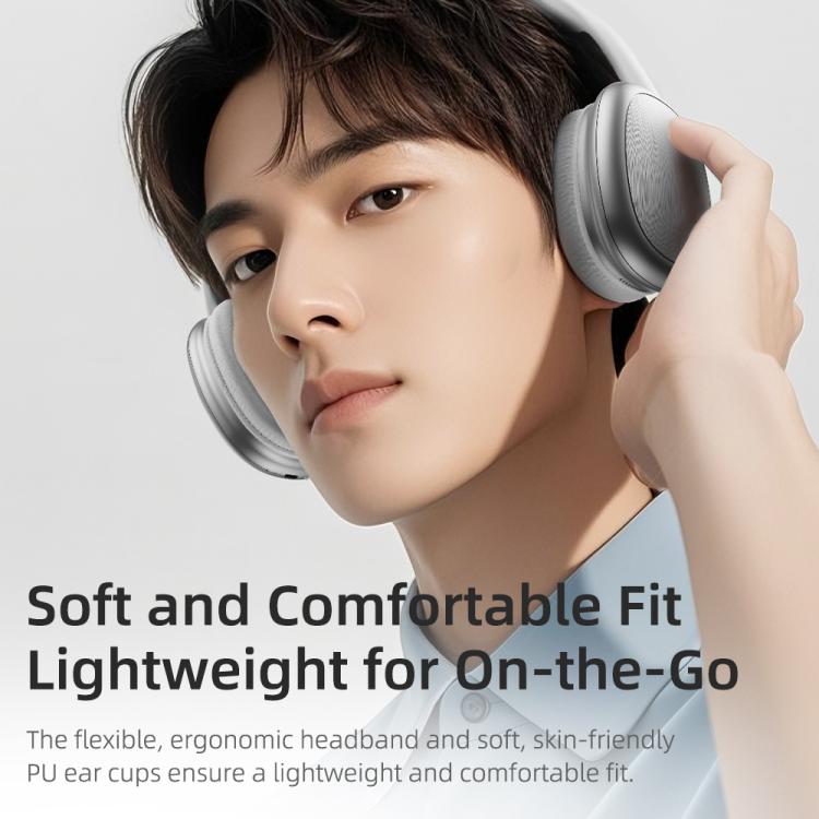 Auriculares inalámbricos Bluetooth 5.3 ROCK O5 con diadema, O5 (Silver), O5 (Grey)