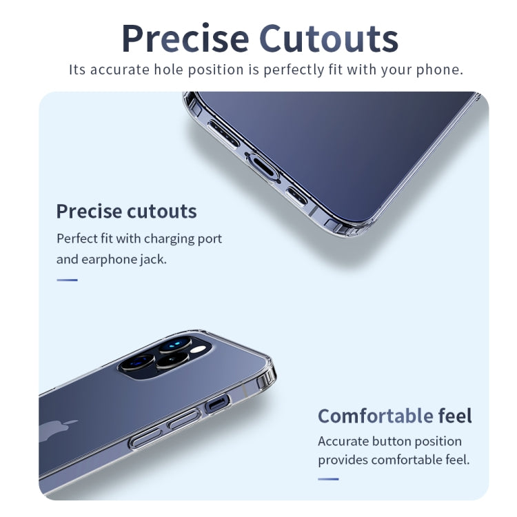 Estuche protector a prueba de golpes de TPU transparente Rock Early Series, For iPhone 12 mini, For iPhone 12 / 12 Pro, For iPhone 12 Pro Max