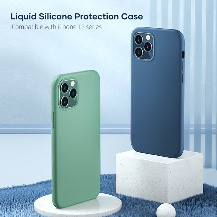 Estuche protector a prueba de golpes de silicona líquida ROCK, For iPhone 12 mini, For iPhone 12 / 12 Pro, For iPhone 12 Pro Max
