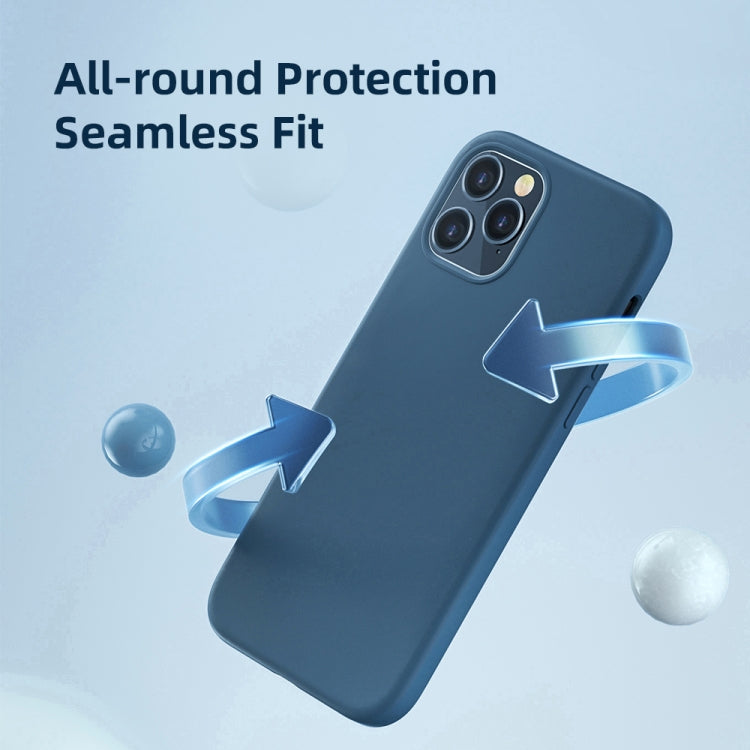 Estuche protector a prueba de golpes de silicona líquida ROCK, For iPhone 12 mini, For iPhone 12 / 12 Pro, For iPhone 12 Pro Max